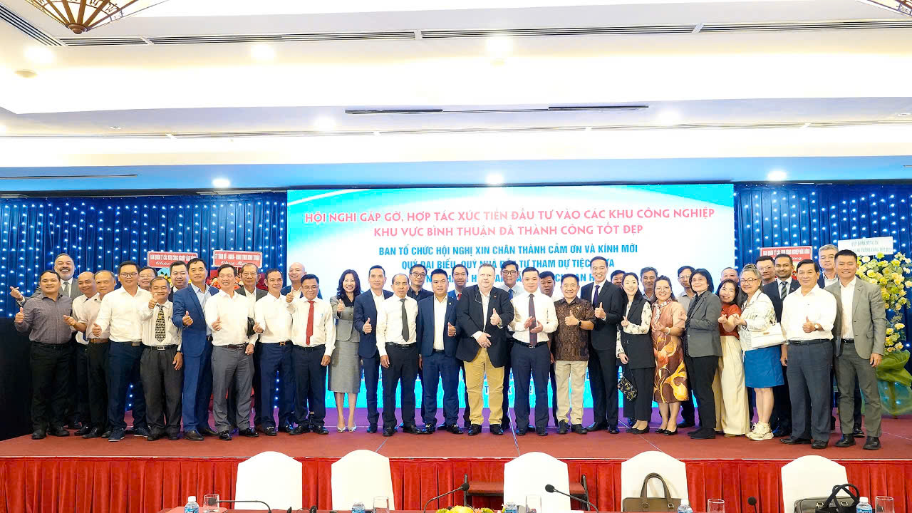 Hội Nghị Gặp Gỡ Xúc Tiến Đầu Tư vào Các KCN Bình Thuận