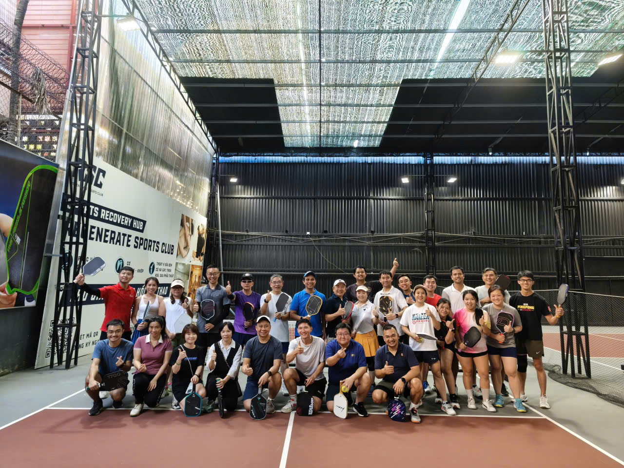 We're starting an ASEAN pickleball drive with the Singapore Chamber as the host